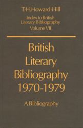 British Literary Bibliography, 1970-1979 : A Bibliography