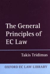 The General Principles of EC Law