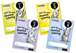 Phonics : One-to-One Phonics Tutoring Progress Book Mixed Pack of 4