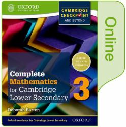 Complete Mathematics for Cambridge Lower Secondary Book 3 : Online Student Book