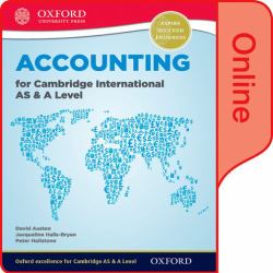 Accounting for Cambridge International AS and a Level Online Student Book