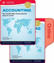 Accounting for Cambridge International AS and a Level Print and Online Student Book Pack