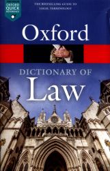 A Dictionary of Law