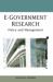 E-Government Research : Policy and Management