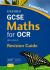 GCSE Maths for OCR Foundation Revision Guide