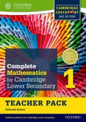 Complete Mathematics for Cambridge Secondary 1 Teacher Pack 1 : For Cambridge Checkpoint and Beyond