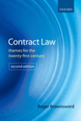 Contract Law : Themes for the Twenty-First Century