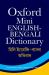 Mini English-Bengali Dictionary