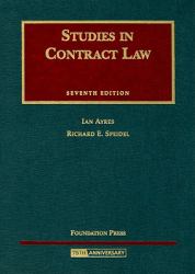 Studies in Contract Law