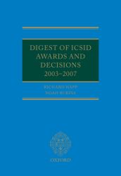 Digest of ICSID Awards and Decisions: 2003-2007