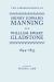 The Correspondence of Henry Edward Manning and William Ewart Gladstone : Volume Two 1844-1853