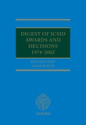 Digest of ICSID Awards and Decisions: 1974-2002