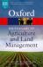 A Dictionary of Agriculture and Land Management