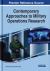 Contemporary Approaches to Military Operations Research