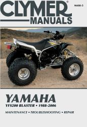 Yamaha YFS200 Blaster, 1988-2006 : Maintenance * Troubleshooting * Repair