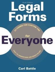 Legal Forms for Everyone : Leases, Home Sales, Avoiding Probate, Living Wills, Trusts, Divorce, Copyrights, and Much More