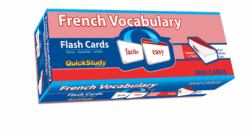 French Vocabulary Flash Cards - 1000 Cards : A QuickStudy Reference Tool