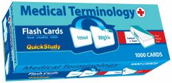 Medical Terminology Flash Cards (1000 Cards) : A QuickStudy Reference Tool