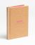 TeNeues - Mini Notebook: Kraft and Neon Pink, Hardcover, 120 Dot-Grid Pages with Lay Flat Binding : Pocket Size Mini Hardcover Notebook with Painted Edge Paper