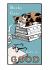 Books and Cats : Boxed Set of 6 Cards