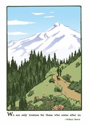 Mountain Trails : Unboxed Set of 6 Cards