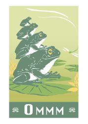 Frog Yoga : Boxed Set of 6 Cards