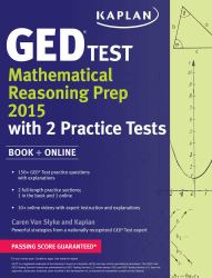 Kalpan GED® Test Mathematical Reasoning Prep 2015