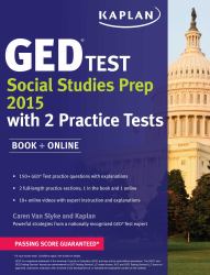 Kaplan GED® Test Social Studies Prep 2015