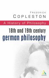 18th and 19th Century German Philosophy