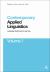 Contemporary Applied Linguistics Volume 1 Vol. 1 : Volume One Language Teaching and Learning