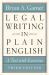 Legal Writing in Plain English, Third Edition : A Text with Exercises