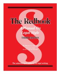 Redbook: A Manual on Legal Style