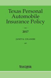 Texas Personal Automobile Insurance Policy 2017