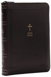 KJV Holy Bible: Compact with 43,000 Cross References, Black Leathersoft with zipper, Red Letter, Comfort Print : King James Version