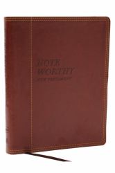 NoteWorthy New Testament:Read and Journal Through the New Testament in a Year (Brown, Comfort Print)