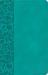 NASB Personal Size Bible, Teal LeatherTouch