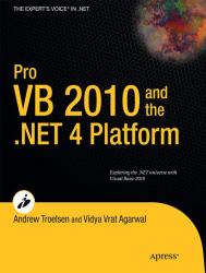 Pro VB 2010 and the . NET 4. 0 Platform