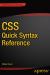 CSS Quick Syntax Reference