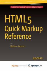 Html5 Quick Markup Reference