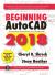 Beginning AutoCAD® 2018 : Exercise Workbook