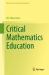 Critical Mathematics Education