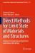 Direct Methods for Limit State of Materials and Structures : Advanced Computational Algorithms and Material Modelling