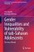 Gender Inequalities and Vulnerability of Sub-Saharan Adolescents : The Case of Benin