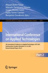 International Conference on Applied Technologies : 5th International Conference on Applied Technologies, ICAT 2023, Samborondon, Ecuador, November 22-24, 2023, Revised Selected Papers, Part II