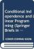 Conditional Independence and Linear Programming