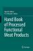 Hand Book of Processed Functional Meat Products