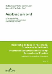 Ausbildung Zum Beruf : Internationaler Vergleich der Berufsfoermigen Ausbildungskonzepte Fuer Benachteiligte Jugendliche