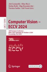 Computer Vision - ECCV 2024 : 18th European Conference, Milan, Italy, September 29-October 4, 2024, Proceedings, Part XXXV