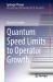 Quantum Speed Limits to Operator Growth