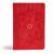 CSB Essential Teen Study Bible, Red Flower Cork LeatherTouch